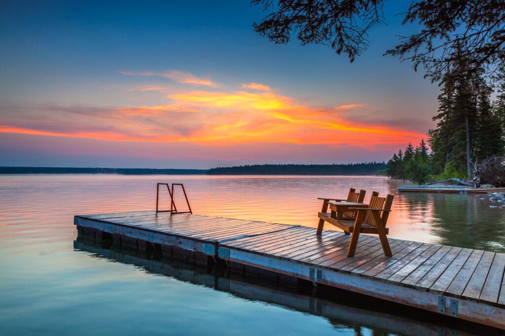Beautiful Lake Sunset