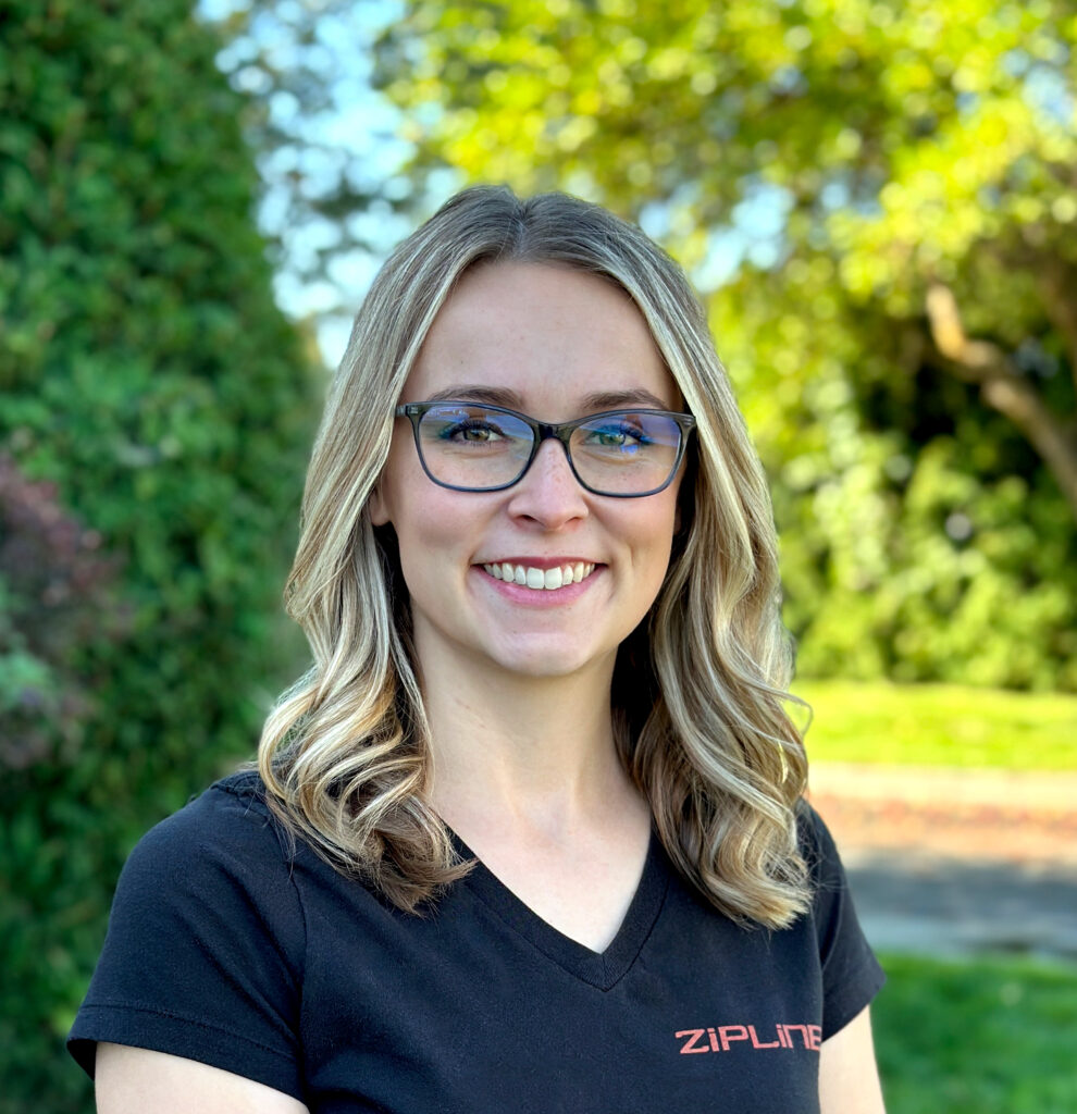 Headshot of Emma Tilbury, Office Manager at Zipline B2B Marketing